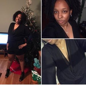 Black romper/ jumpsuit